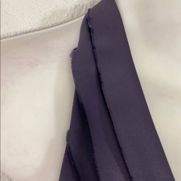 BCBGMaxazria purple tiered halter maxi dress - Picture 7 of 11